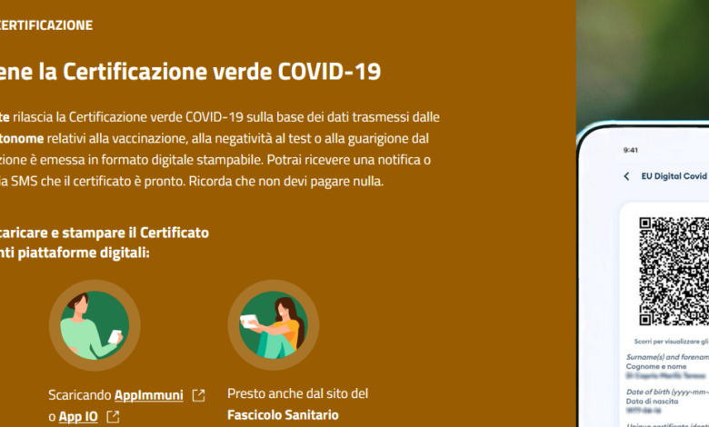 green pass ita