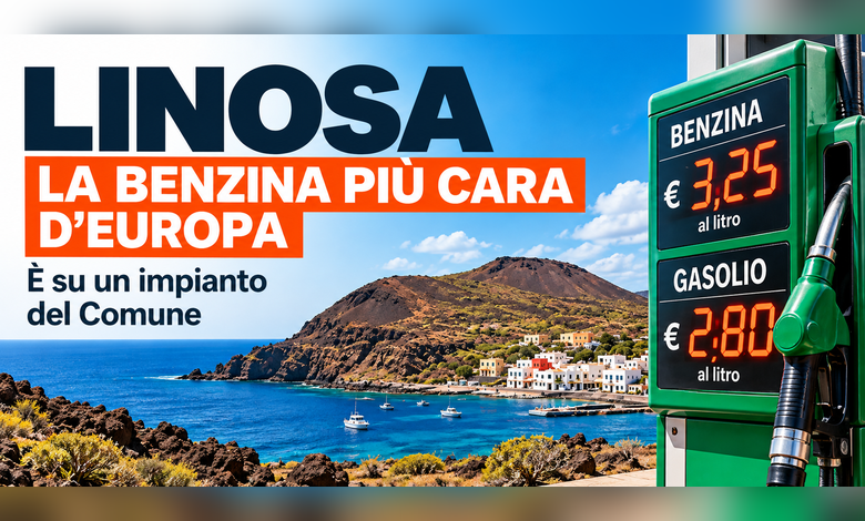 benzina cara comune linosa
