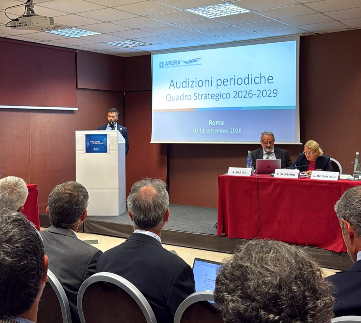 Il Direttore Generale di Consumerismo interviene alle audizioni ARERA sul Quadro strategico 2026-2029