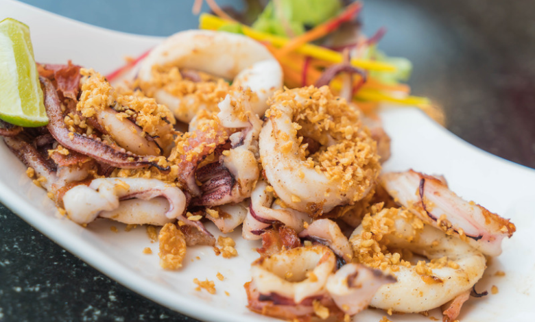 calamari la borsa della spesa